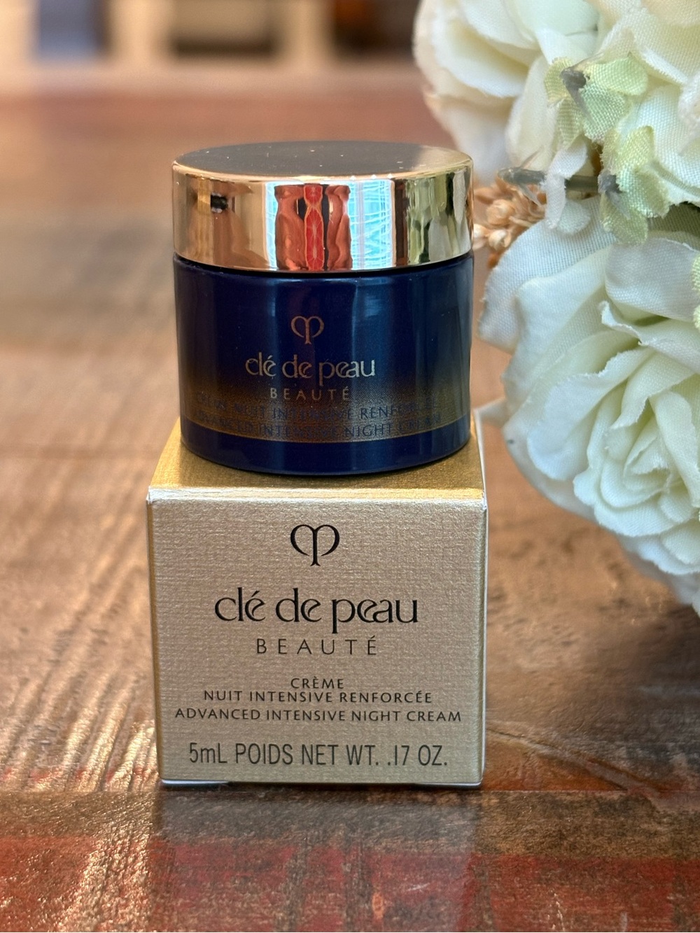 New CLE DE PEAU Advanced INTENSIVE NIGHT CREAM Crème Mini!